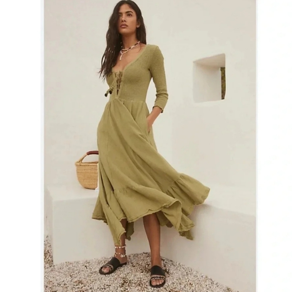 Free People Perfect Solution Midi Dress